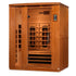 Golden Designs Dynamic "Lugano" Near Zero EMF 3-Person Full Spectrum FAR Infrared Sauna w/ Hemlock | DYN-6336-03 FS