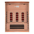 Golden Designs Dynamic "Lugano" Near Zero EMF 3-Person Full Spectrum FAR Infrared Sauna w/ Hemlock | DYN-6336-03 FS