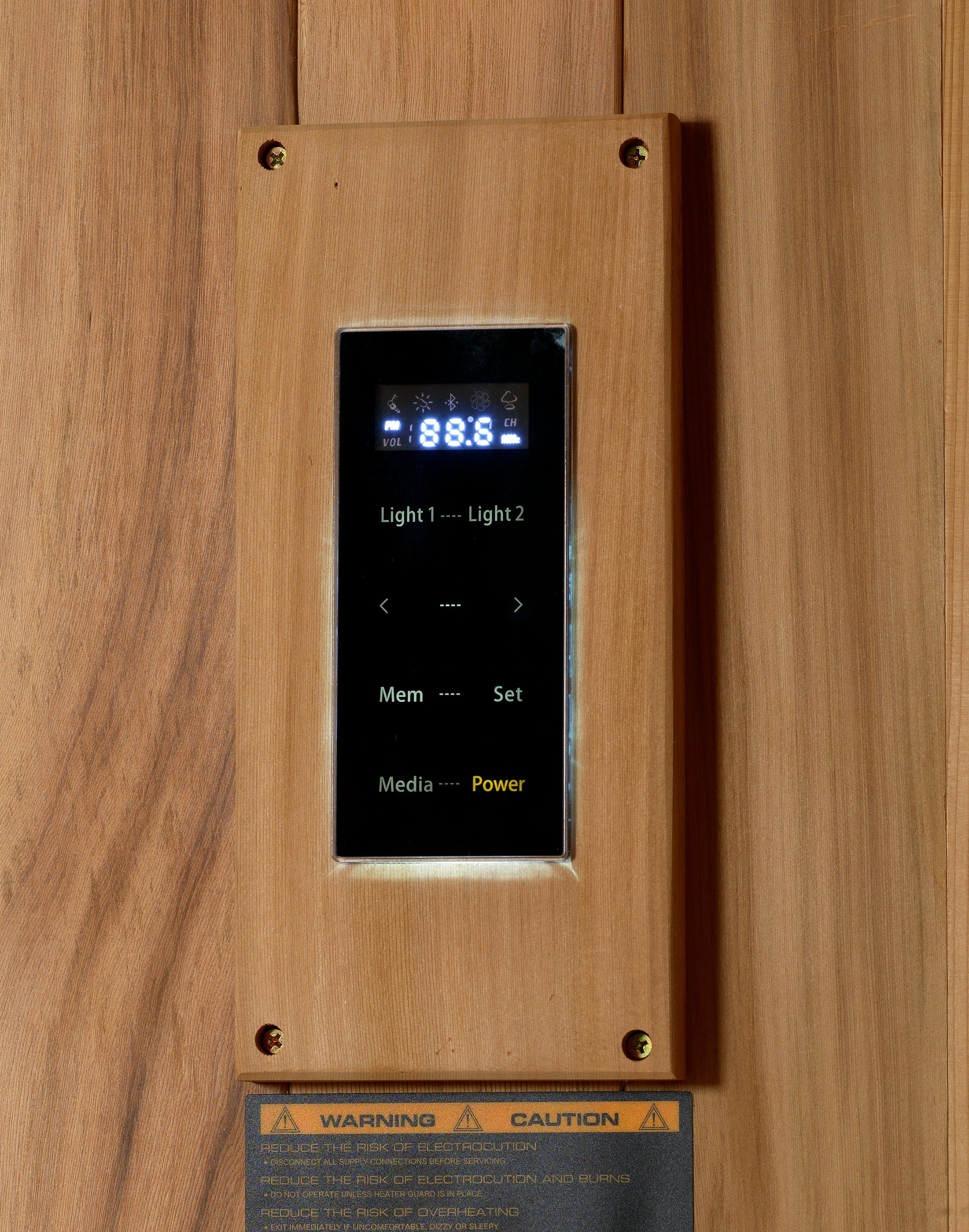 Golden Designs "Sundsvall" Edition 2-Person Traditional Steam Sauna w/ Red Cedar | GDI-7289-02