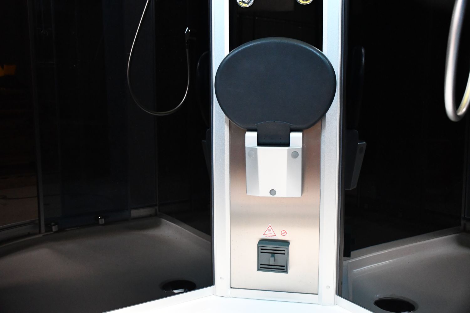 Platinum DZ901L Corner Steam Shower 42" x 42" x 87" - Find Your Bath