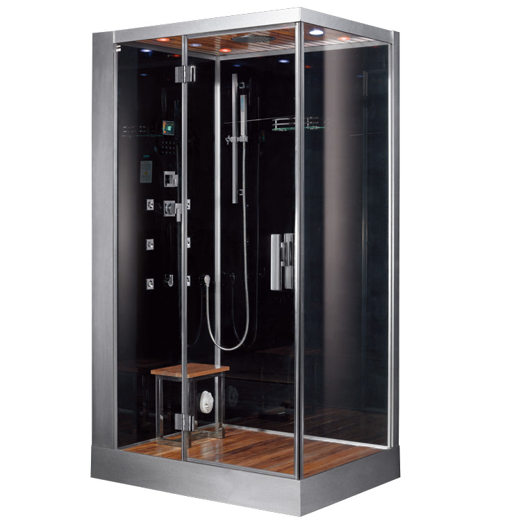 Platinum DZ959F8 Steam Shower - 47" x 35" x 89" White/Black