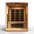 Buy online at Findyourbath.com Golden Designs Sauna Dynamic "Lugano" Low EMF 3-Person FAR Infrared Sauna DYN-6336-02