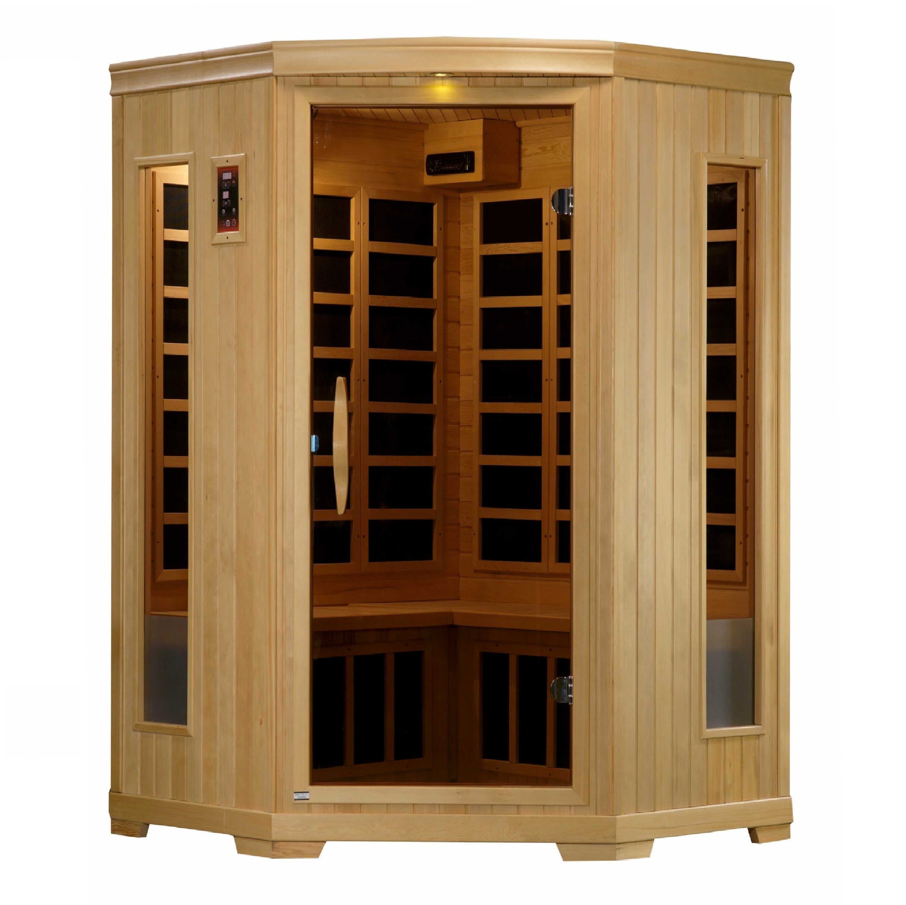 Golden Designs FAR Infrared Sauna Low EMF 3-Person | "Torino" Edition GDI-3356-01