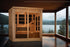 Golden Designs GDI-6996-02 Near Zero EMF 6-Person PureTech™ Infrared Sauna w/ 15” LCD Screen & Canadian Hemlock Wood