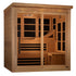 Golden Designs GDI-6996-02 Near Zero EMF 6-Person PureTech™ Infrared Sauna w/ 15” LCD Screen & Canadian Hemlock Wood