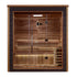 Golden Designs "Drammen" 3-Person Outdoor/Indoor Traditional Steam Sauna (GDI-8203-01) - Canadian Red Cedar Interior