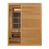 Golden Designs "Soria" Full Spectrum Hybrid Sauna (Traditional+Infrared) 3-Person | GDI-8330-01