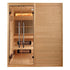 Golden Designs "Toledo" Hybrid Sauna (Traditional+Infrared) 6-Person w/ Hemlock | GDI-8360-01