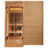 Golden Designs "Toledo" Hybrid Sauna (Traditional+Infrared) 6-Person w/ Hemlock | GDI-8360-01