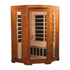 Golden Designs Dynamic "Heming" 2-person FAR Infrared Low EMF Sauna | DYN-6225-02 (corner unit)