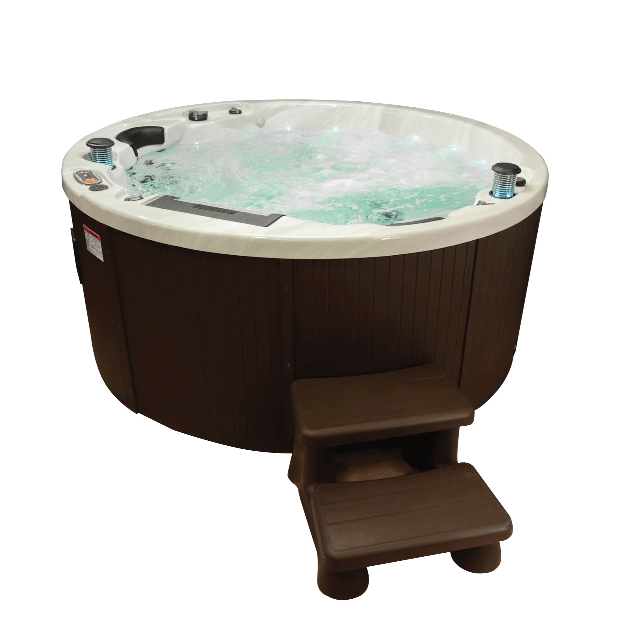 Buy online at Findyourbath.com Canadian Spa Company Ottawa 5-Person Hot Tub Jacuzzi w/ 38-Jets KH-10140