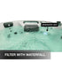 Buy online at Findyourbath.com Canadian Spa Company Ottawa 5-Person Hot Tub Jacuzzi w/ 38-Jets KH-10140