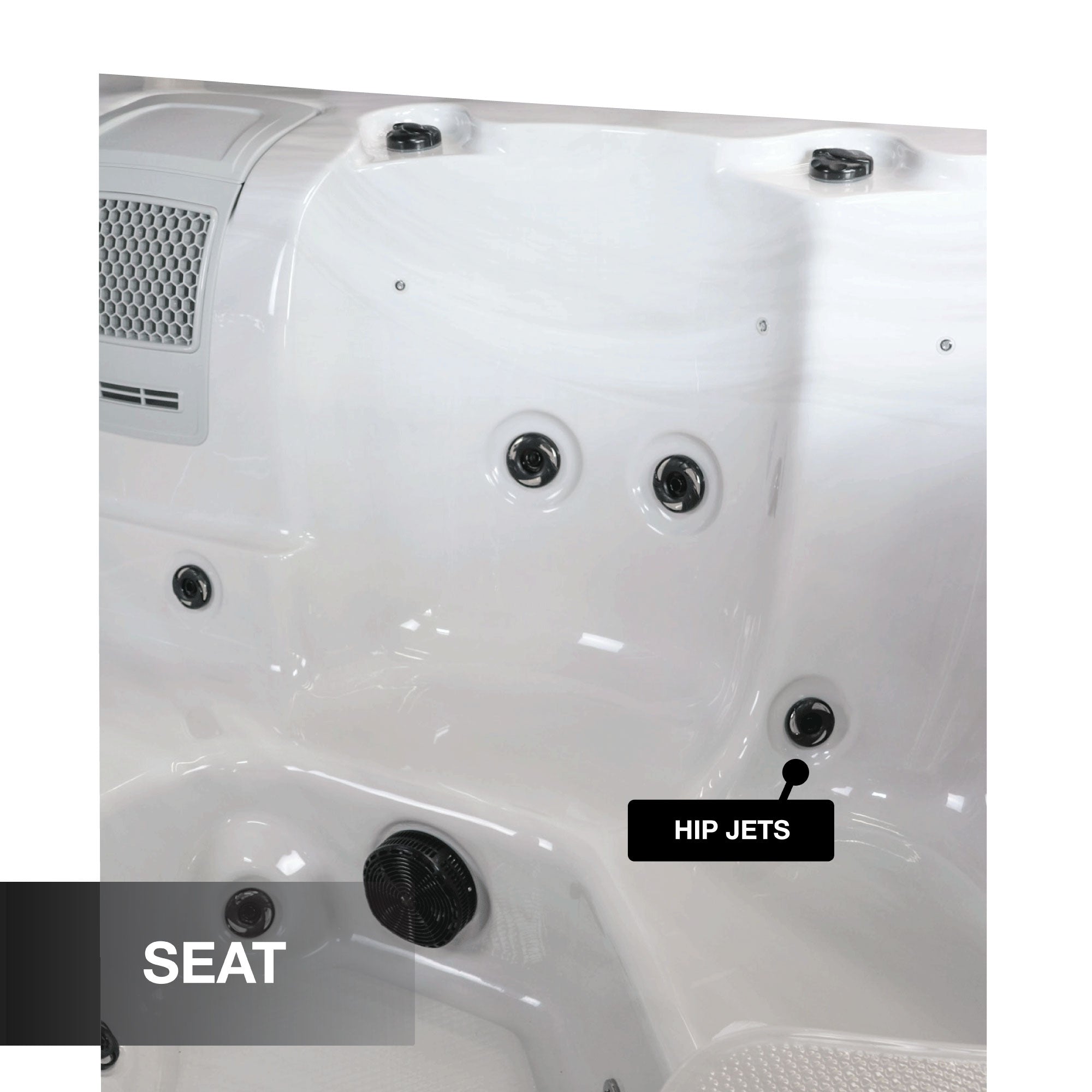 Canadian Spa Company Erie SE GL 6-Person 46-Jet Hot Tub