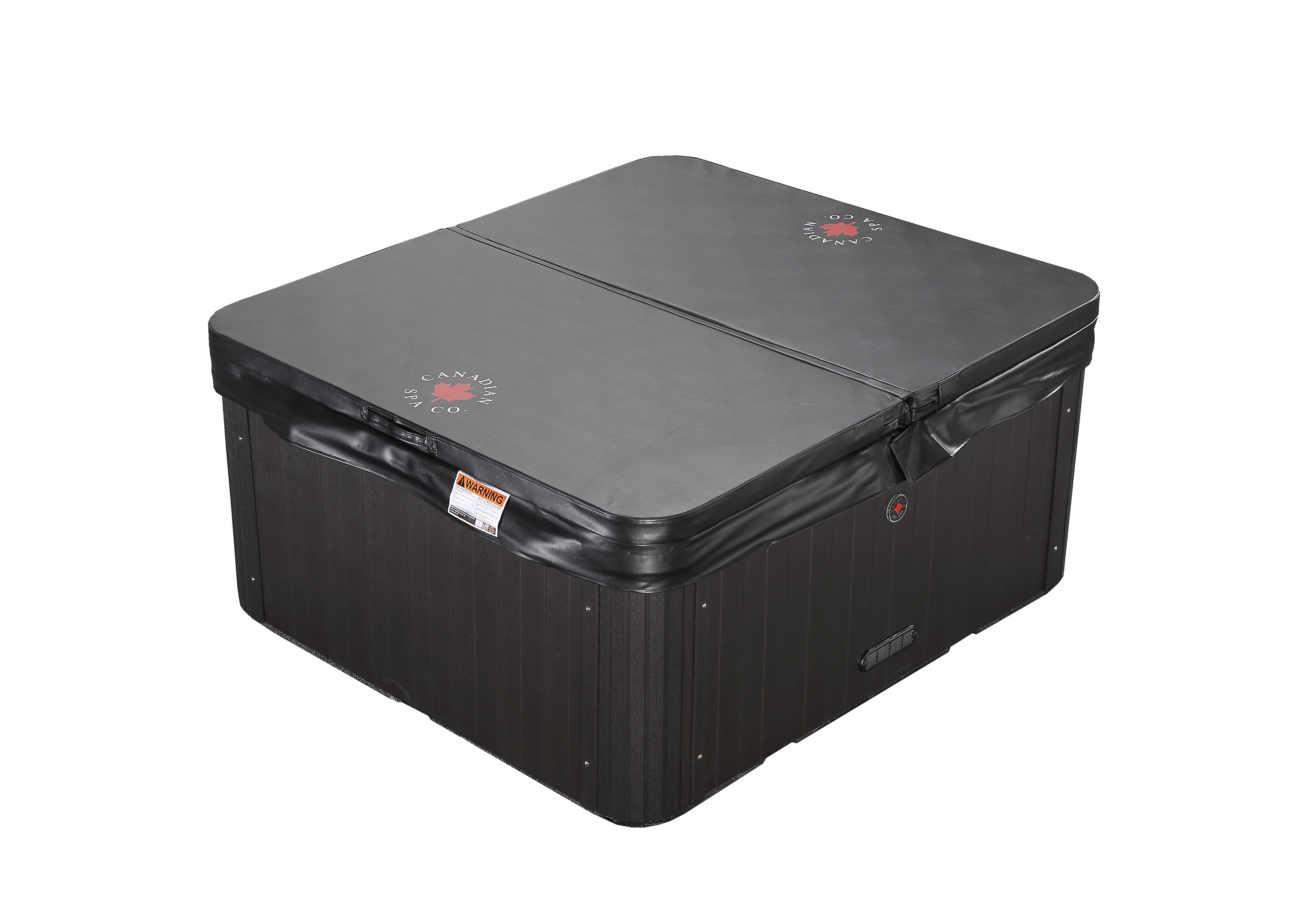 Buy online at Findyourbath.com Canadian Spa Company Manitoba 4-Person 15-Jet Portable Hot Tub-KH-10127