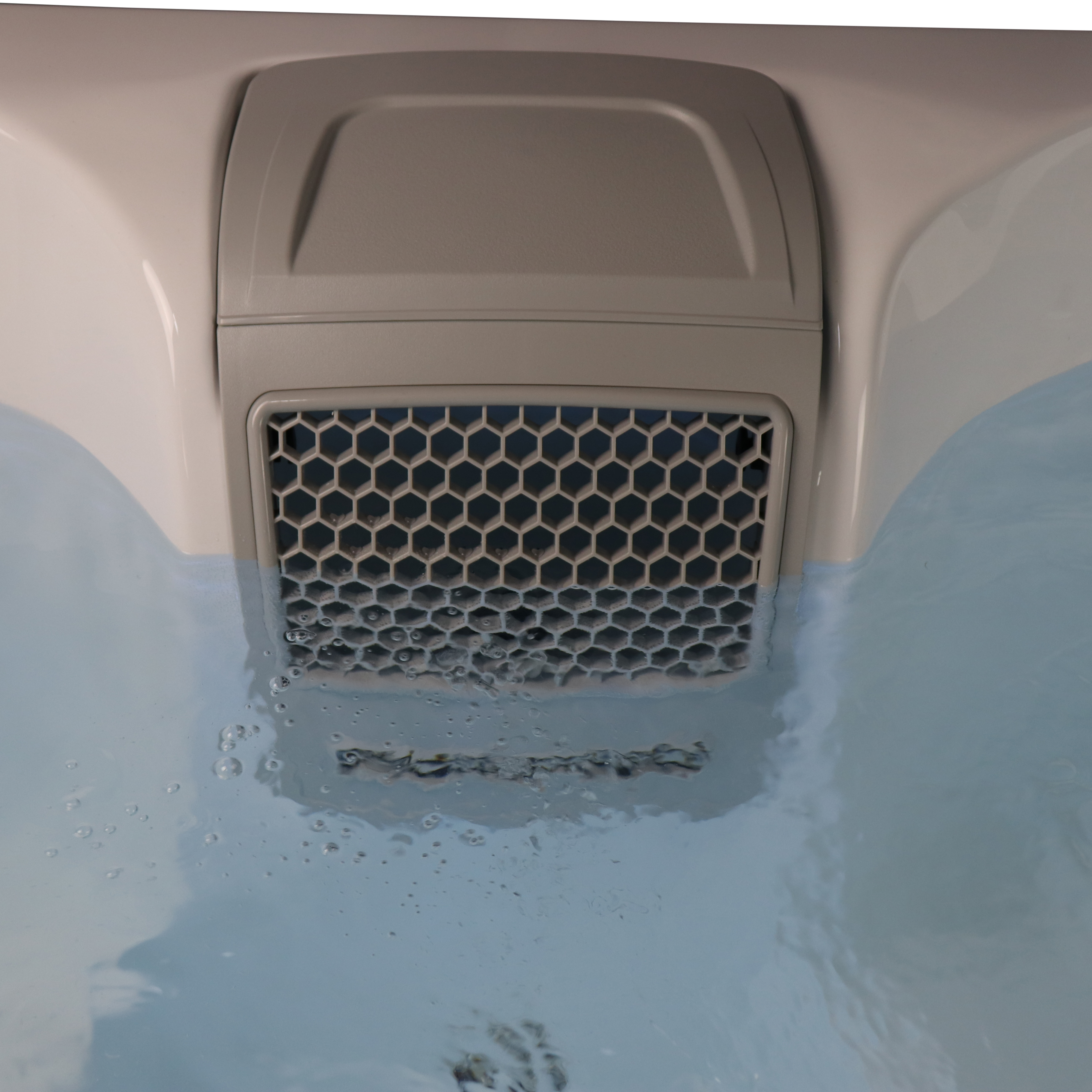 Buy online at Findyourbath.com Canadian Spa Company Manitoba 4-Person 15-Jet Portable Hot Tub-KH-10127