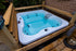 Buy online at Findyourbath.com Canadian Spa Company Manitoba 4-Person 15-Jet Portable Hot Tub-KH-10127