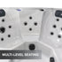 Buy online at Findyourbath.com Canadian Spa Company Cambridge 6-Person Hot Tub w/ 34-Jets