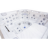Liberty 5 Person Hot Tub with 51 Jets, LED Lighting & Bluetooth Sound