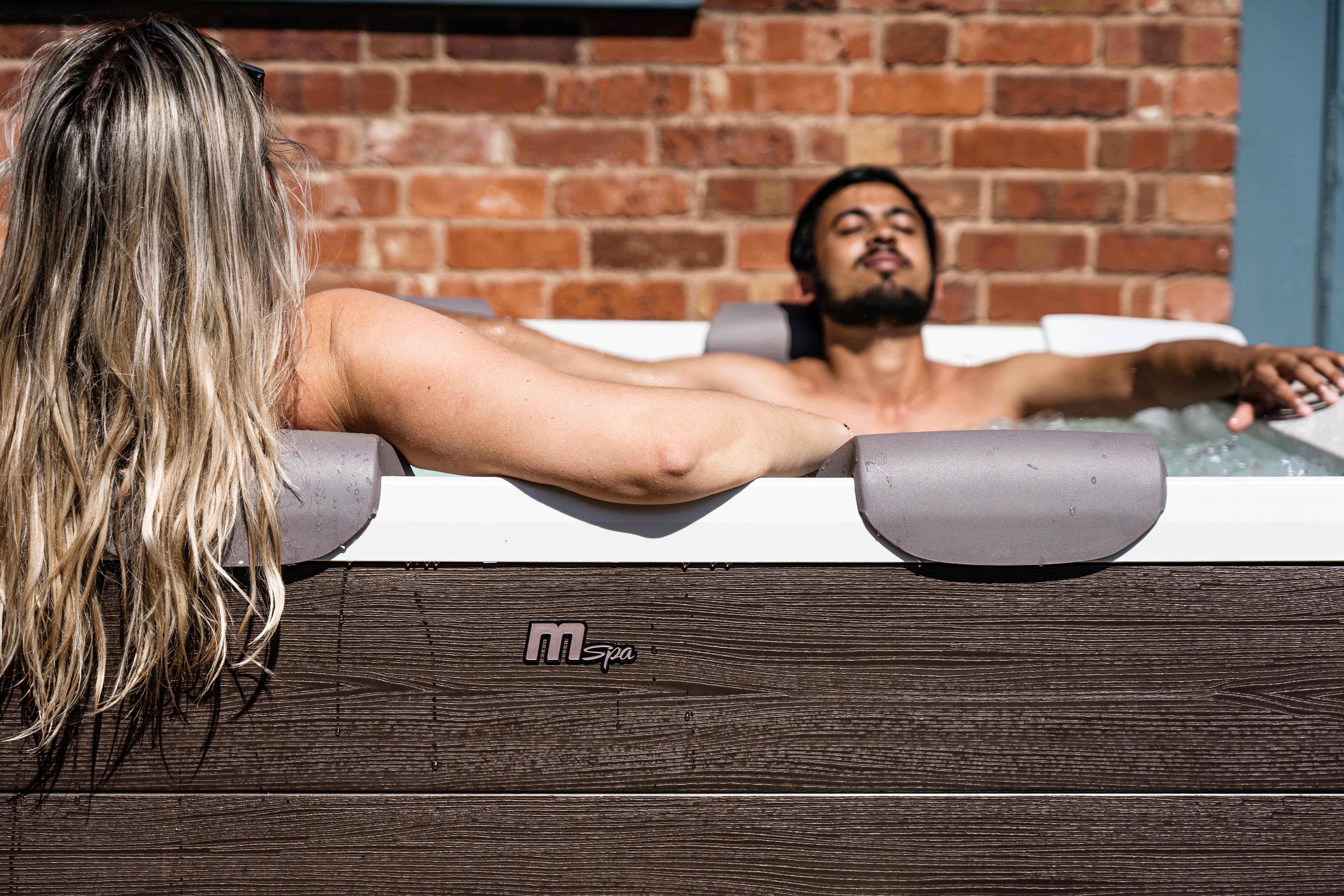 MSpa "Tribeca" Jetted Hot Tub | Portable Rigid Spa w/ WiFI