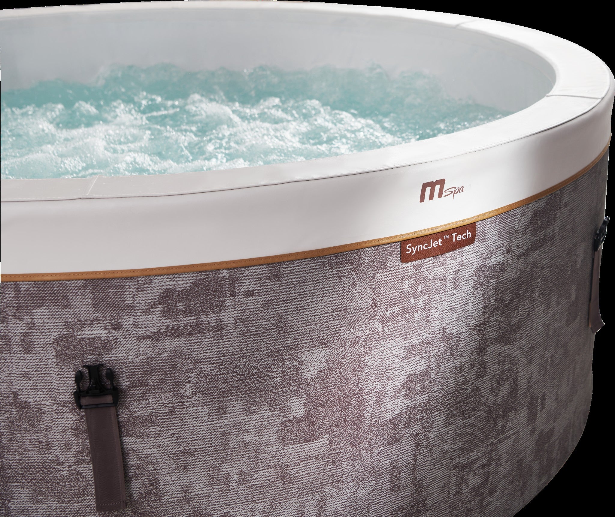 MSpa Cocoon 6-Person Portable Hot Tub with SyncJet™ Hydromassage | Verto Series