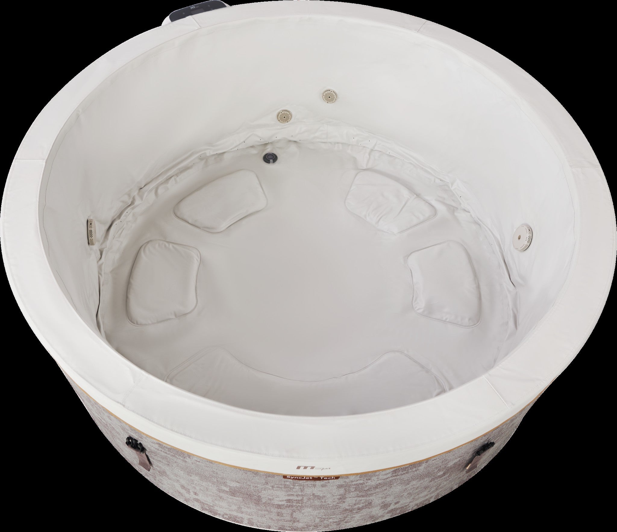 MSpa Cocoon 6-Person Portable Hot Tub with SyncJet™ Hydromassage | Verto Series