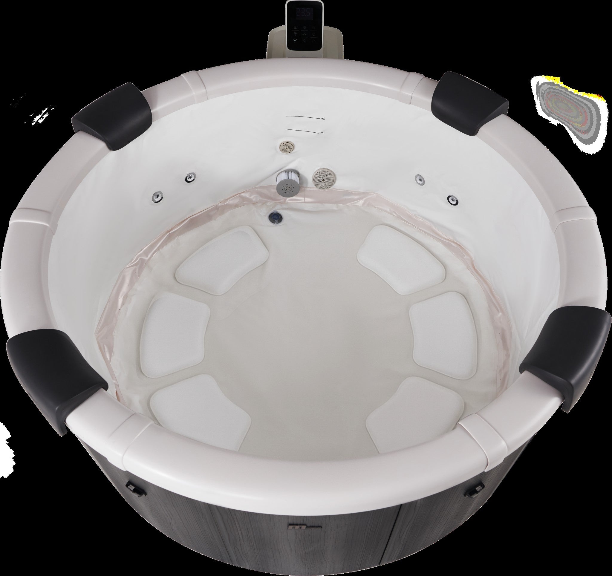 MSpa Denver Frame Series Hot Tub | 6-Person Luxury Spa with Hydro Jets