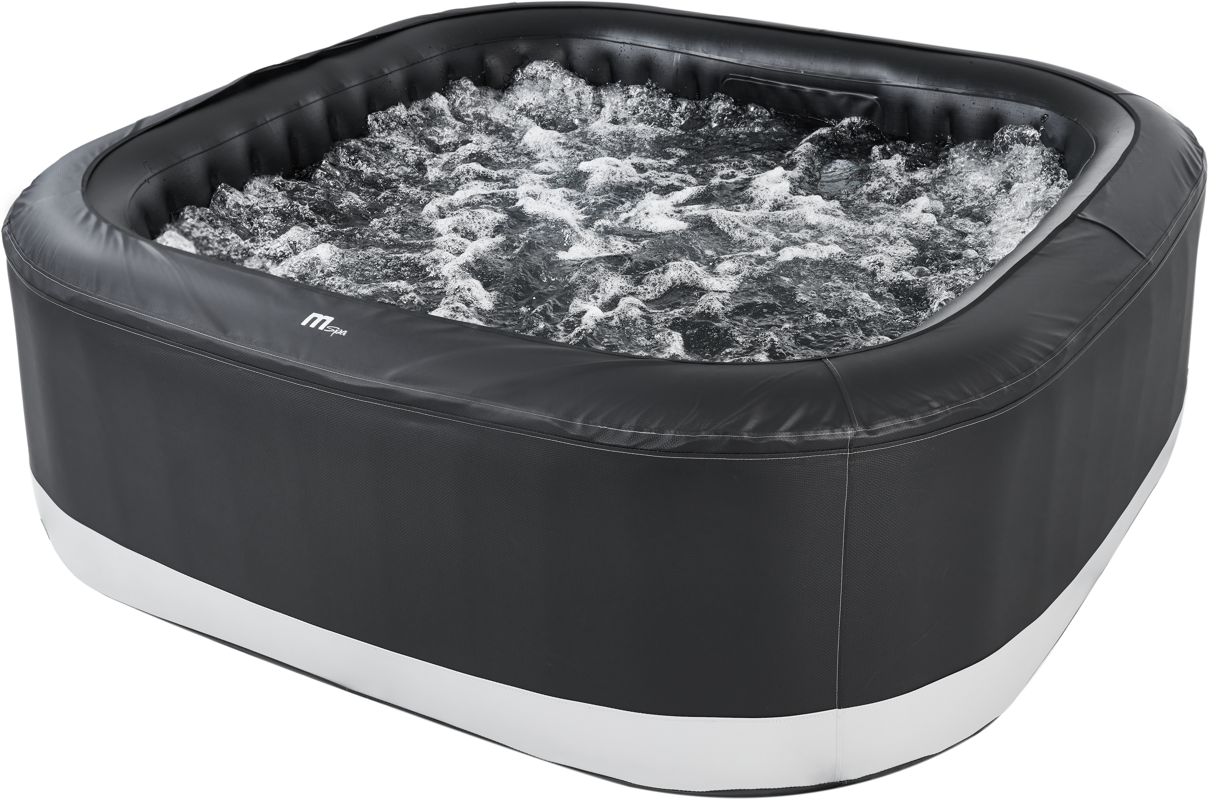 MSpa "Portland" Inflatable Hot Tub 6-Person Portable Jetted Spa