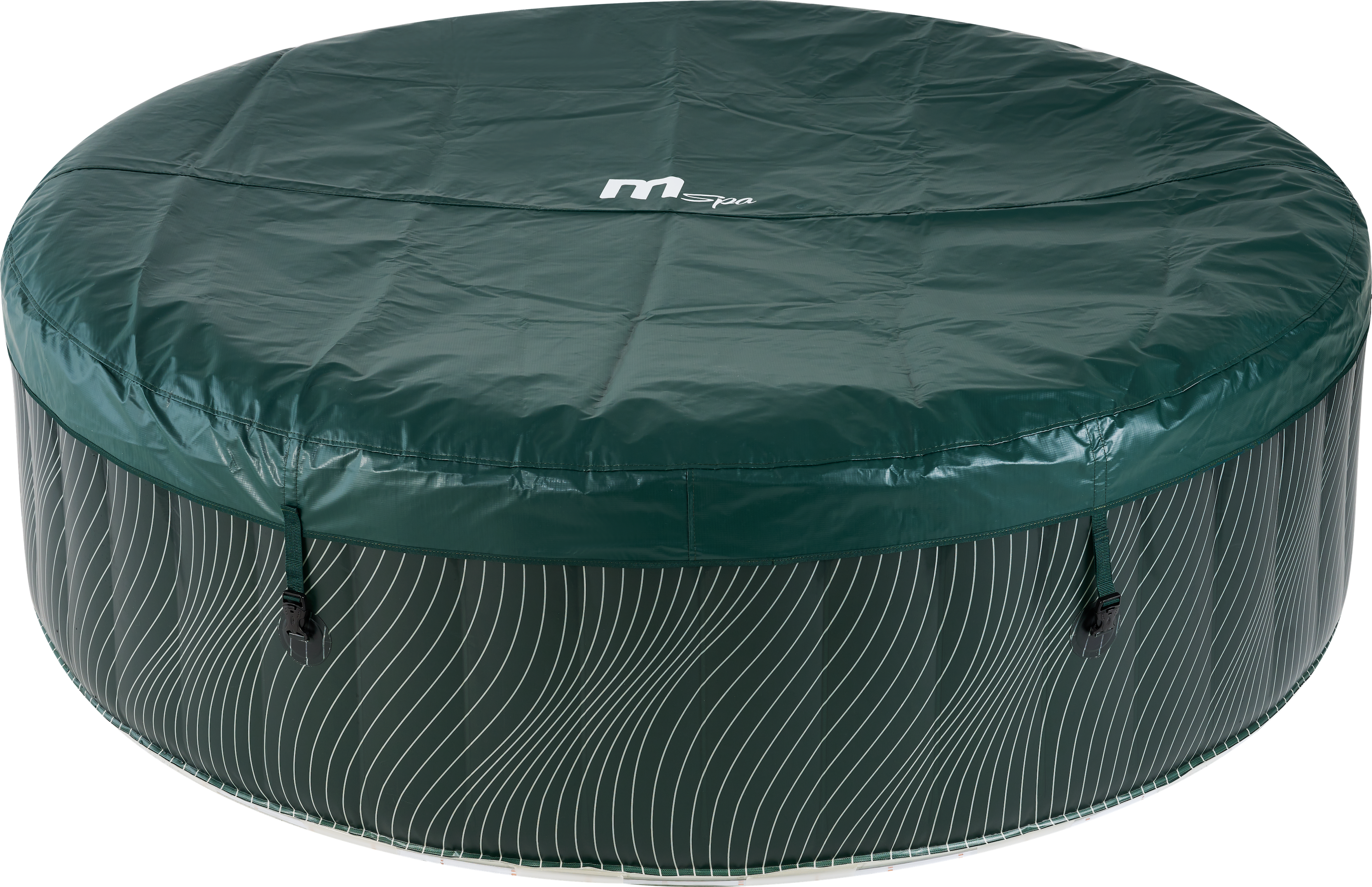 MSpa "Meteor" Inflatable Hot Tub 6-Person w/ LED Lights | Portable Jetted Spa