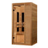 Golden Designs Maxxus S-Line Low EMF FAR Infrared Sauna 1-Person w/ Canadian Hemlock MX-S106-01