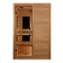Golden Designs Dynamic "Lucca" 2-person Low EMF FAR Infrared Sauna w/ Canadian Hemlock | DYN-6215-05