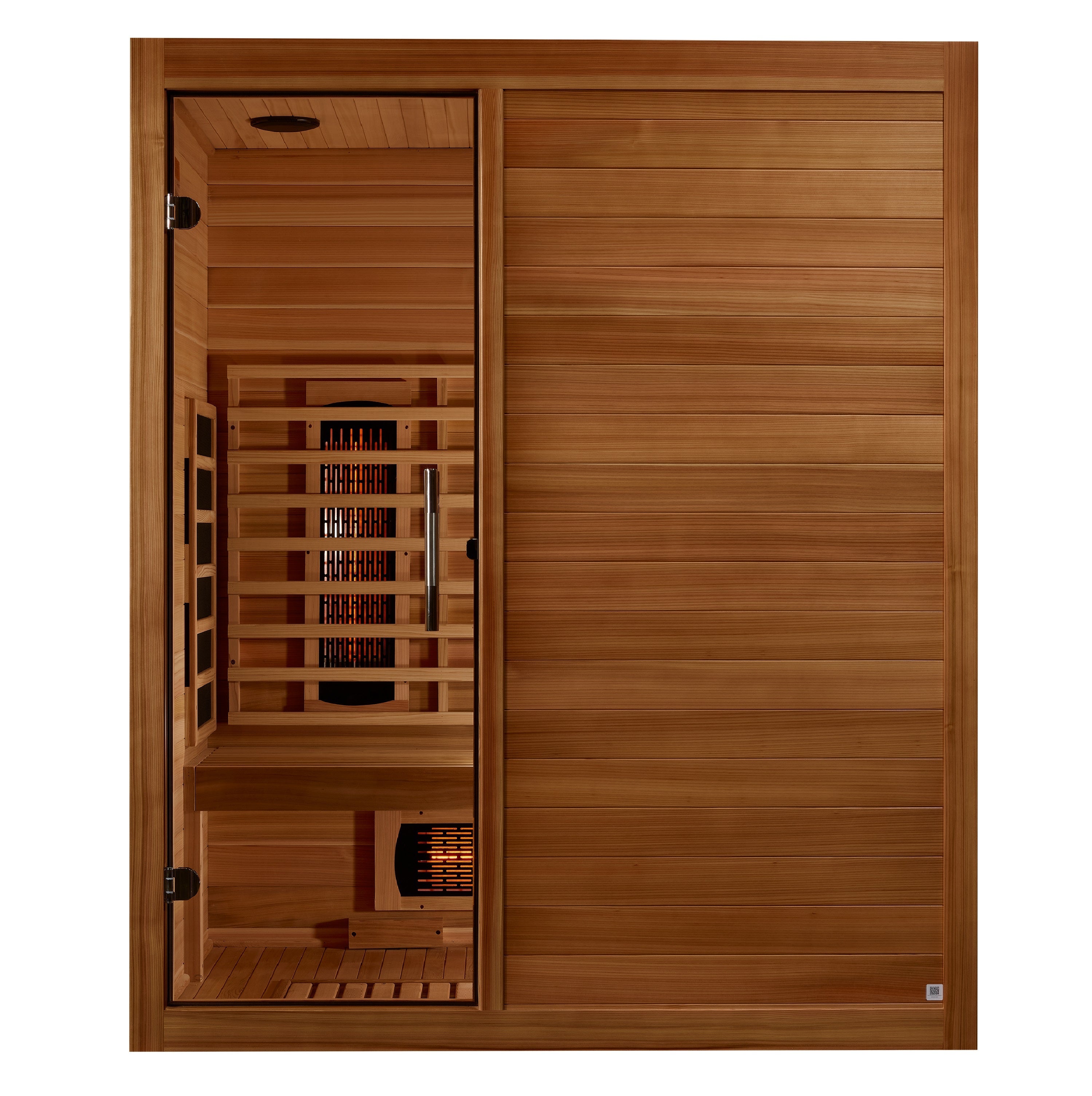 Golden Designs Maxxus S-Line Full Spectrum Infrared Sauna 3-Person w/ Pacific Cedar MX-S306-01-FS-PC