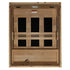 Golden Designs Maxxus S-Line Low EMF FAR Infrared Sauna 3-Person w/ Canadian Hemlock MX-S306-01