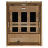 Golden Designs Dynamic "Toscana Elite" 3-person Ultra Low EMF FAR Infrared Sauna w/ Canadian Hemlock | DYN-6315-05 Elite