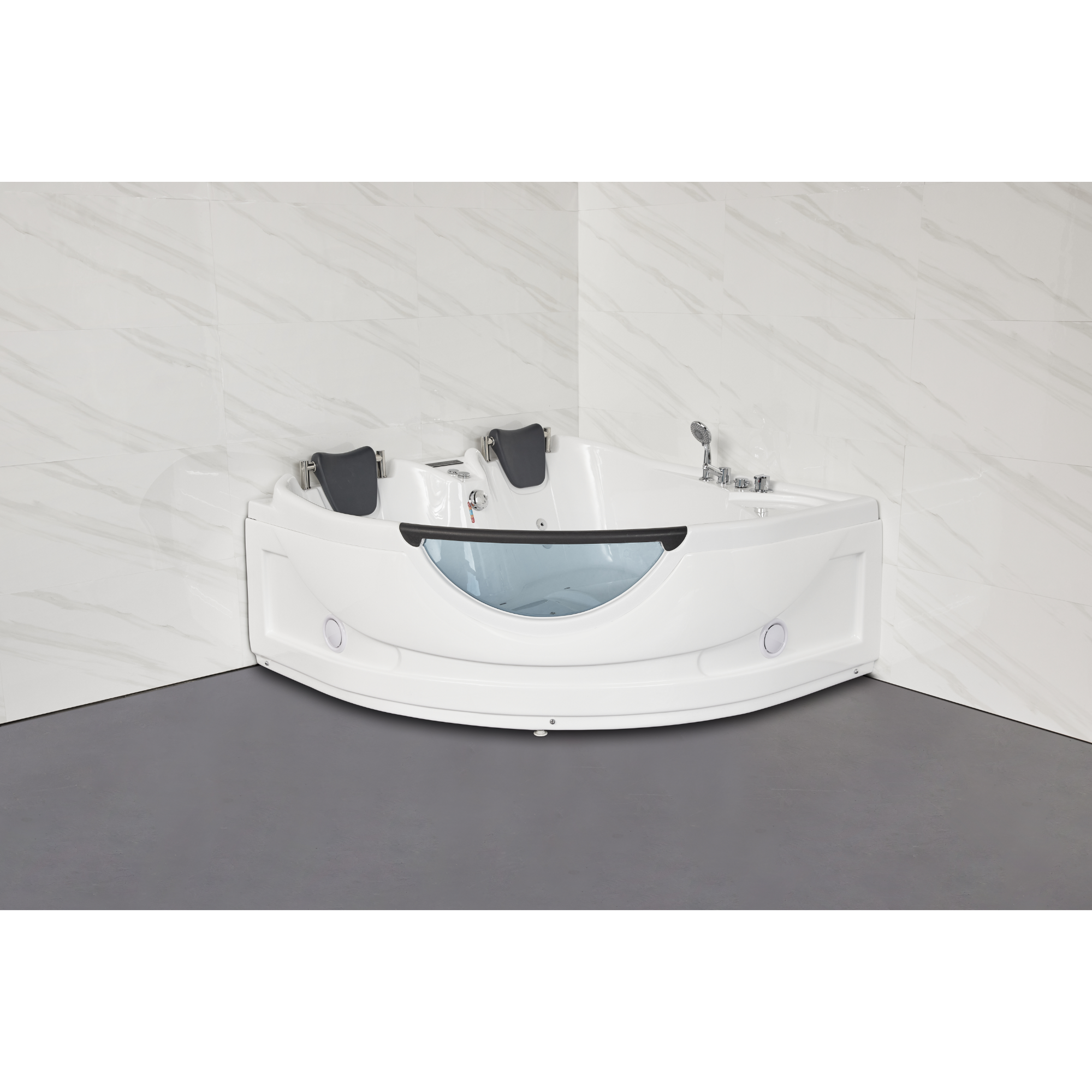 Mesa BT-150150 2-Person Whirlpool Jetted Tub 60" x 60" x 28"