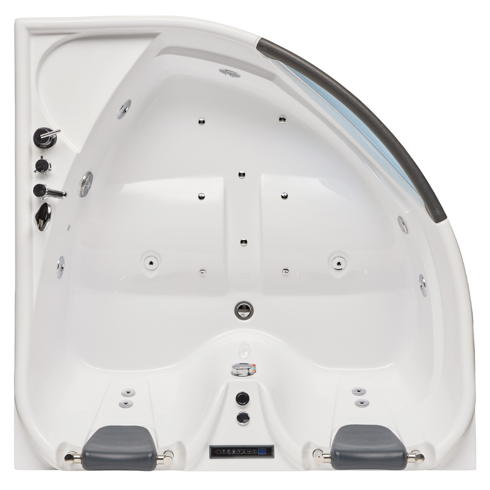 Mesa BT-150150 2-Person Whirlpool Jetted Tub 60" x 60" x 28"