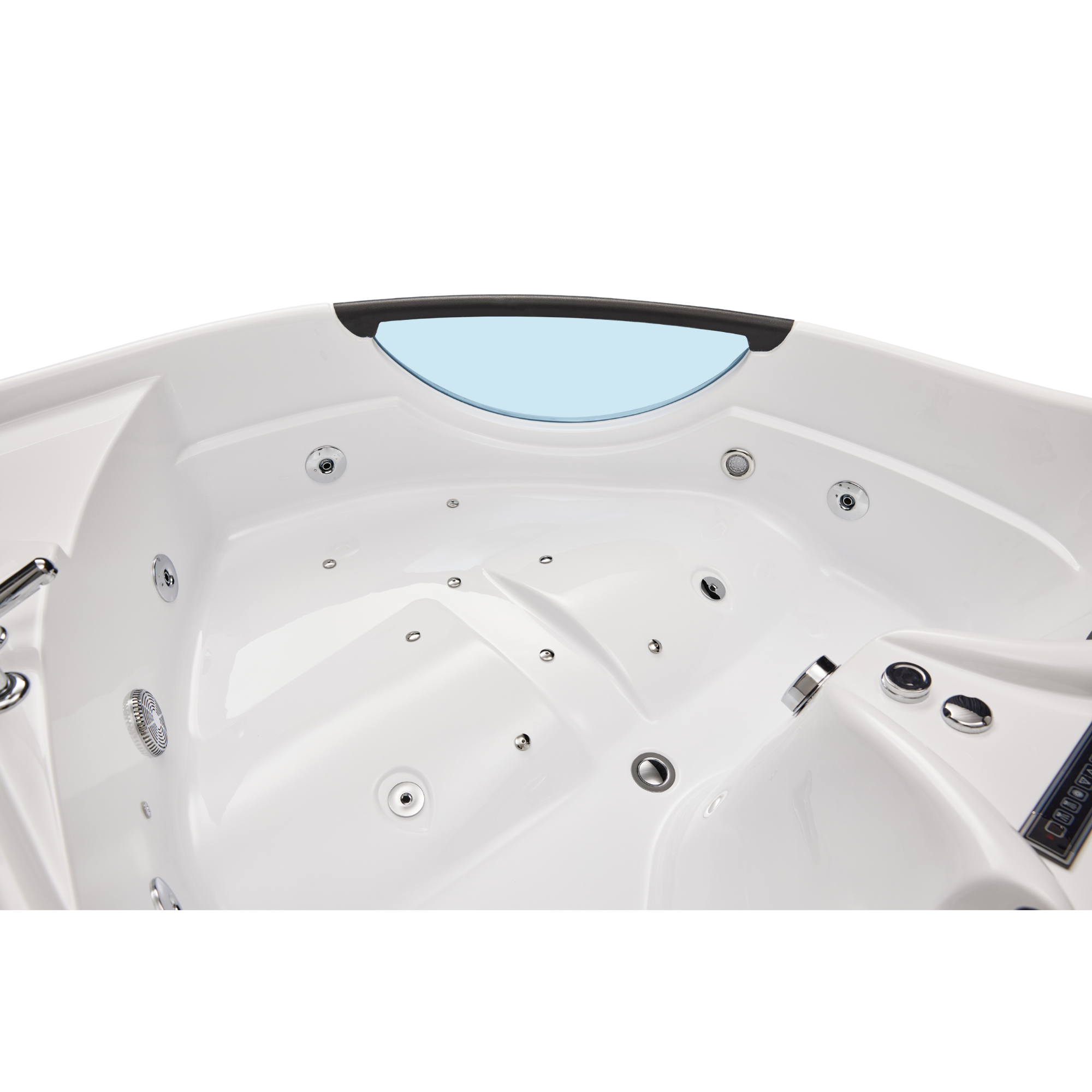 Mesa BT-150150 2-Person Whirlpool Jetted Tub 60" x 60" x 28"