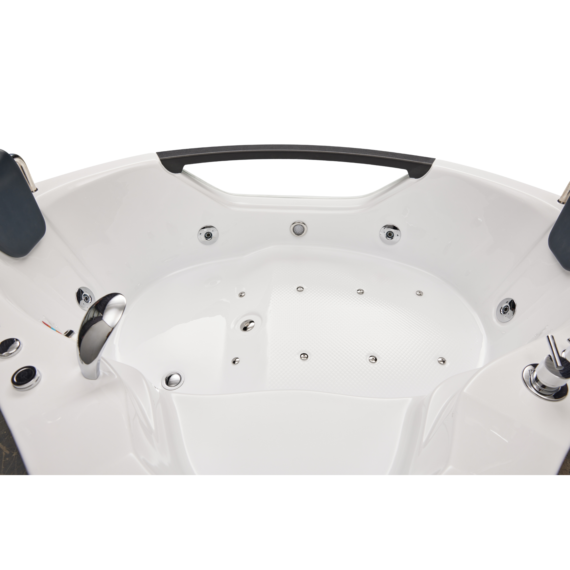 Mesa BT-084 Whirlpool Air Two Person Corner Tub 60"L x 60"W x 27"H