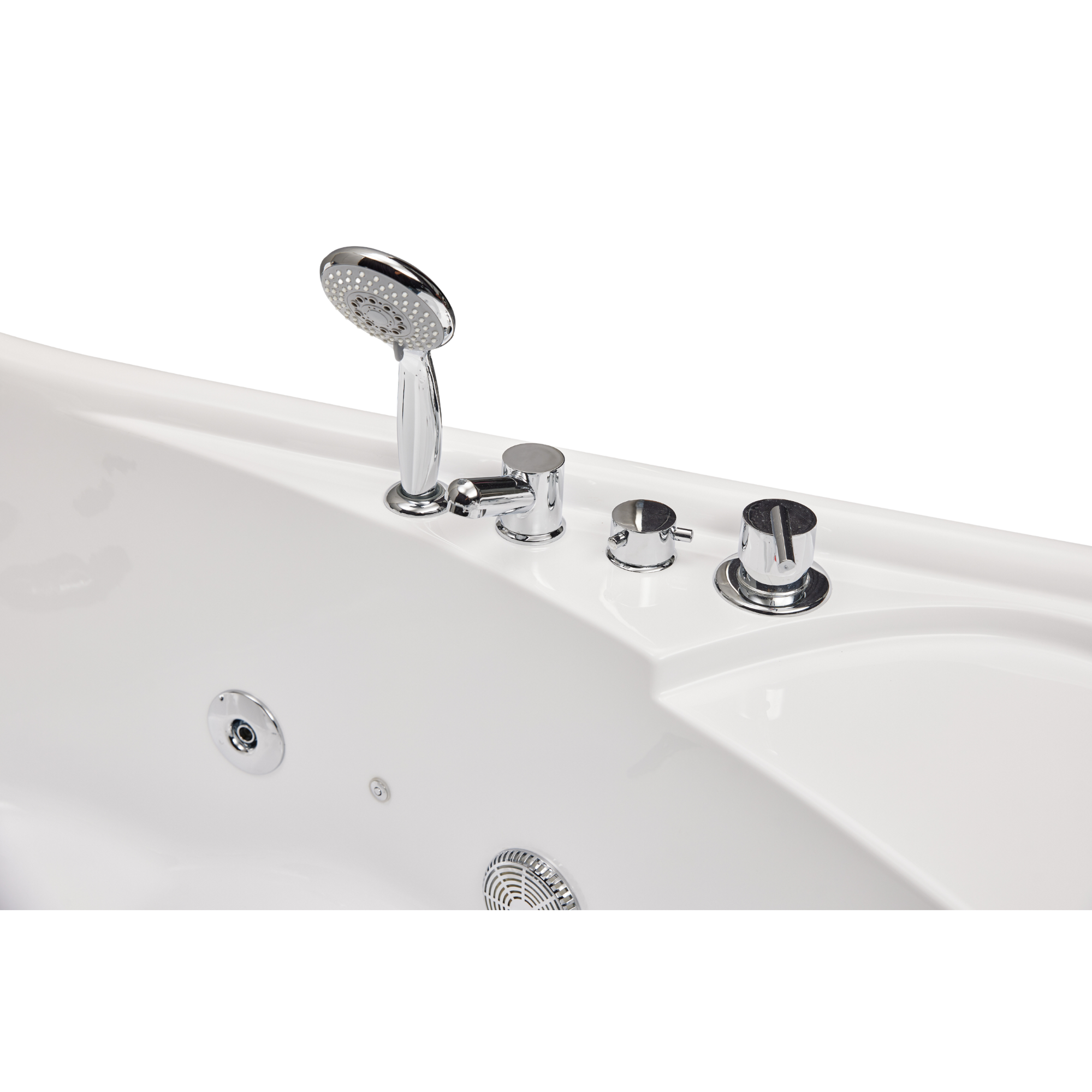 Mesa BT-150150 2-Person Whirlpool Jetted Tub 60" x 60" x 28"