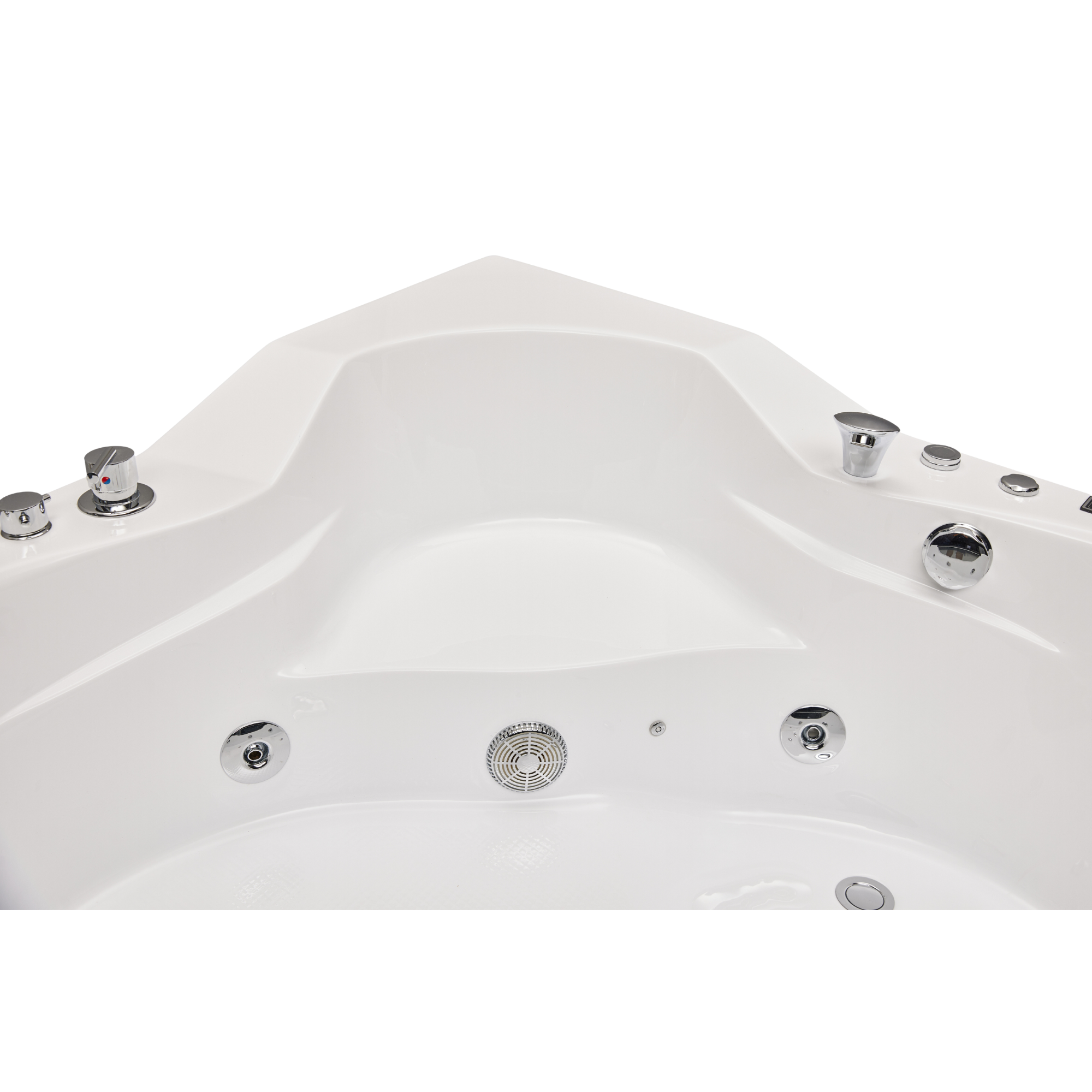 Mesa BT-084 Whirlpool Air Two Person Corner Tub 60"L x 60"W x 27"H