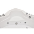 Mesa BT-084 Whirlpool Air Two Person Corner Tub 60"L x 60"W x 27"H