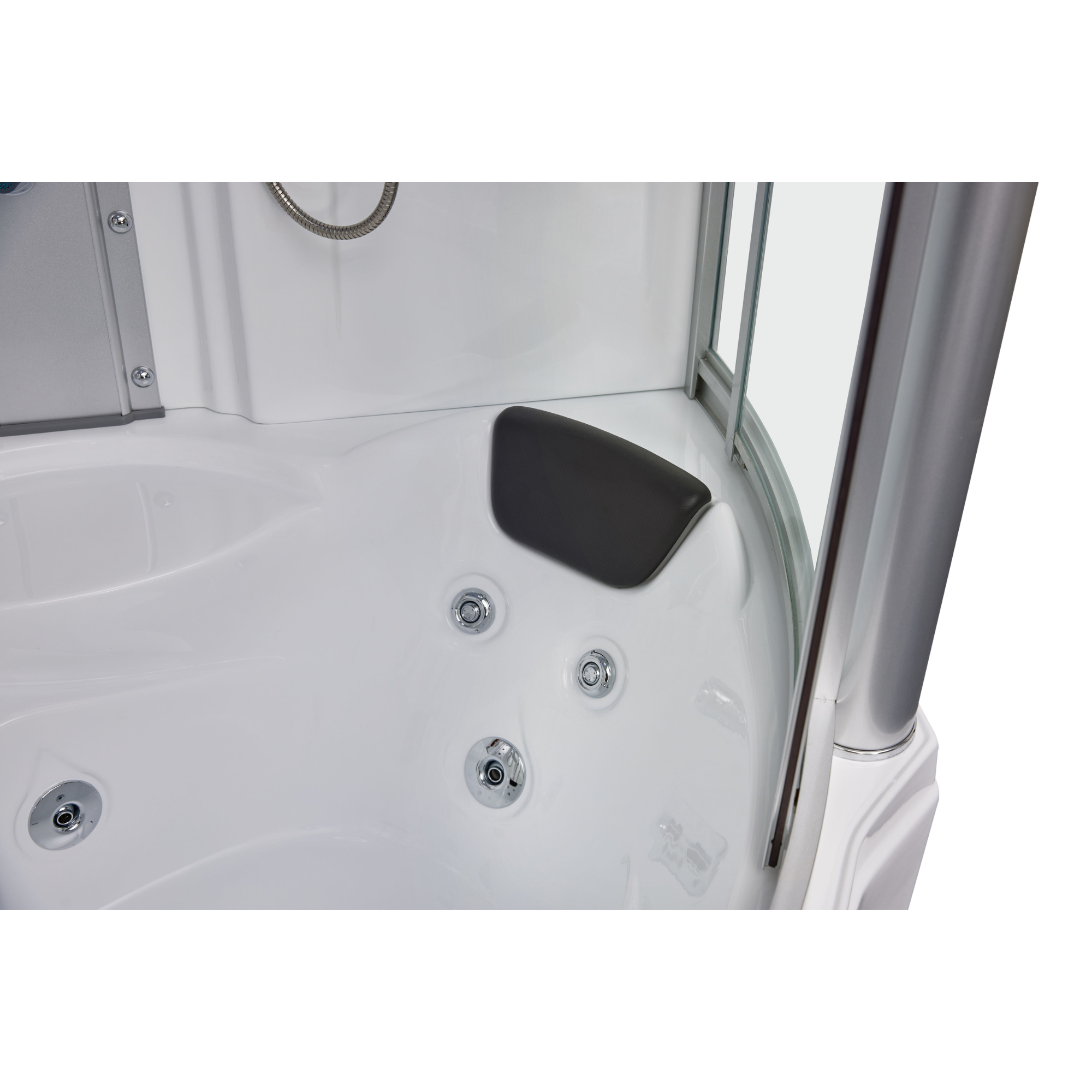 Mesa WS-608A Steam Shower Jetted Tub Combo 63" x 63" x 85"