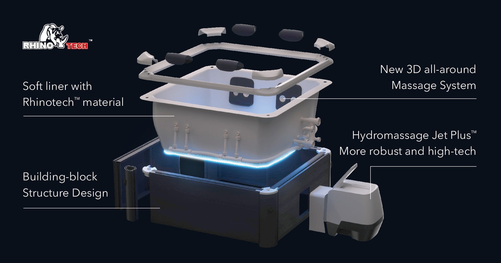 MSpa "Oslo" Jetted Hot Tub | Portable Rigid Spa w/ WiFI