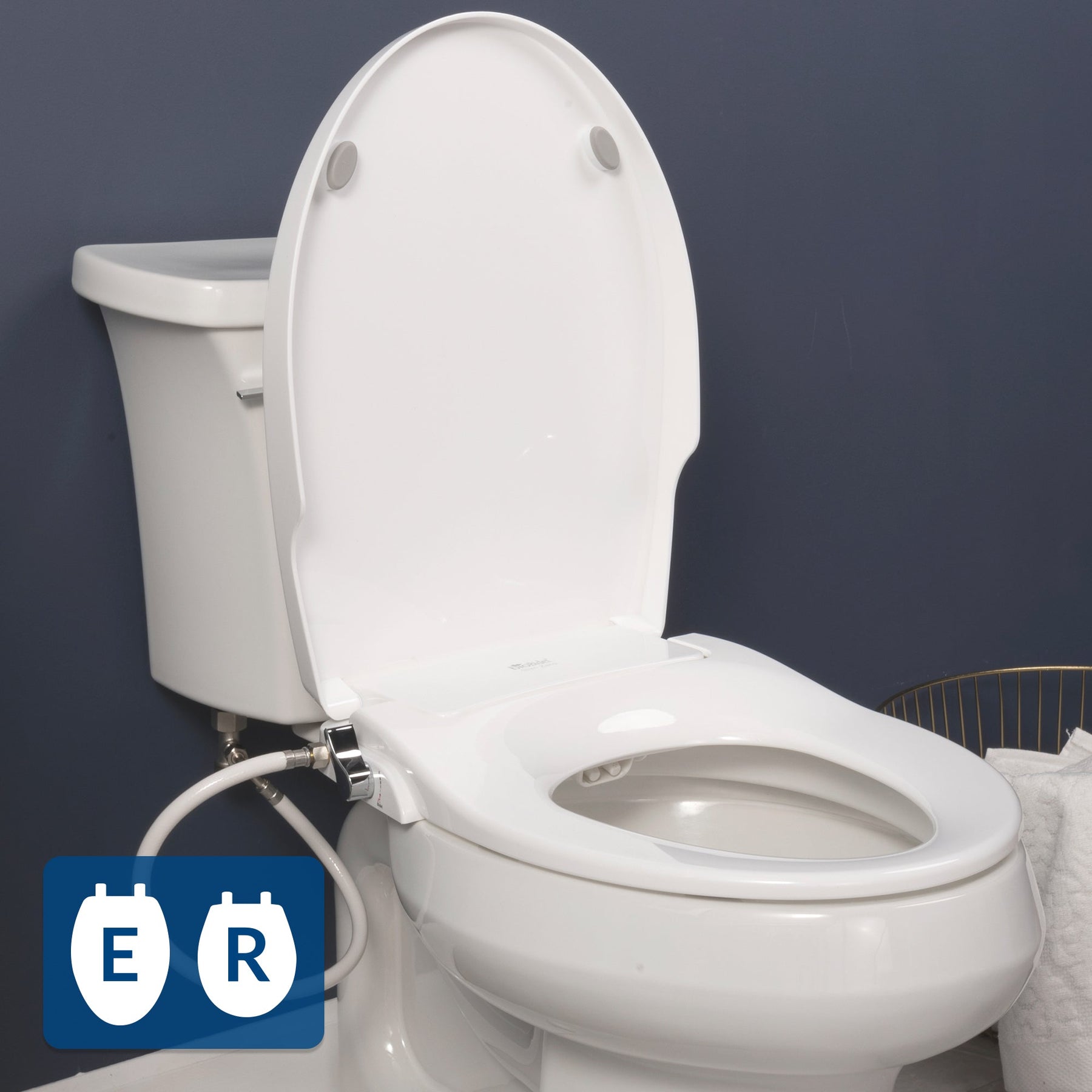 Bio Bidet "Slim Zero" Toilet Bidet Seat