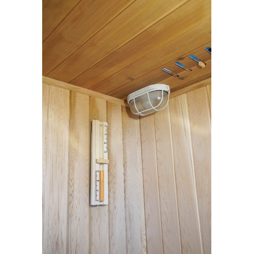 Sunray "Aston" 2-Person Traditional Sauna - w/ Hemlock - HL200TN