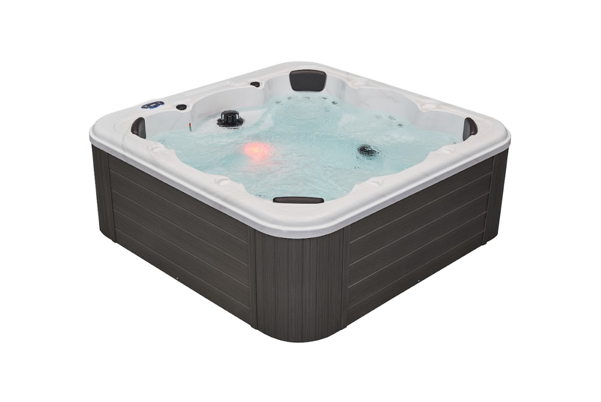 Luxury Spas "Denali" 7-Person Hot Tub w/ BlueTooth & 64 Jets | Studio Series WS-299