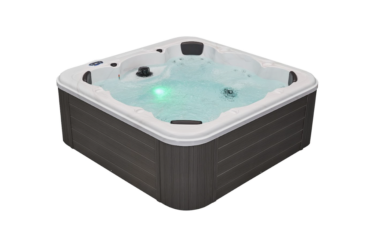 Luxury Spas "Denali" 7-Person Hot Tub w/ BlueTooth & 64 Jets | Studio Series WS-299