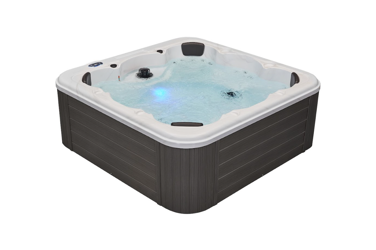 Luxury Spas "Denali" 7-Person Hot Tub w/ BlueTooth & 64 Jets | Studio Series WS-299