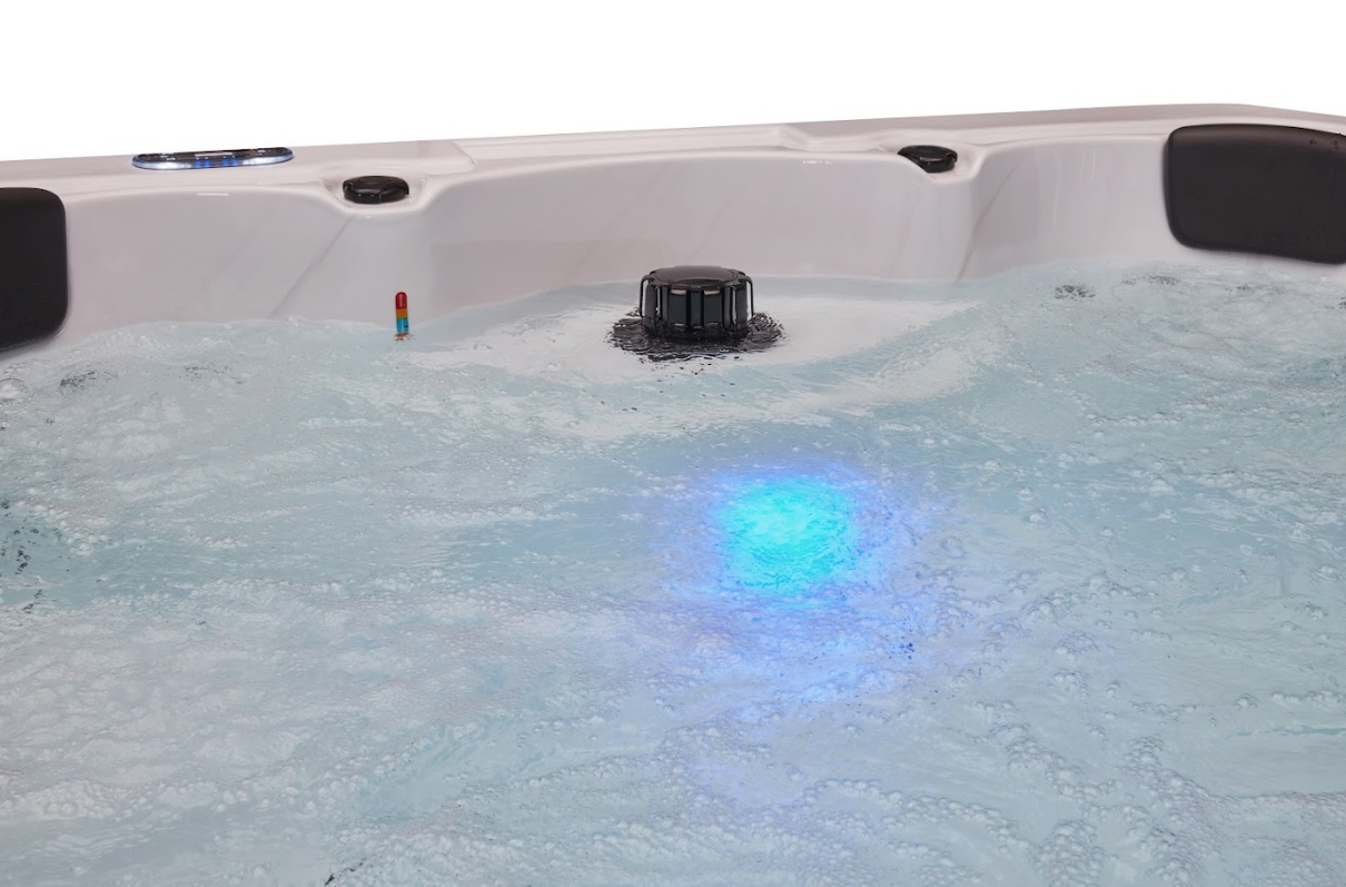 Luxury Spas "Denali" 7-Person Hot Tub w/ BlueTooth & 64 Jets | Studio Series WS-299