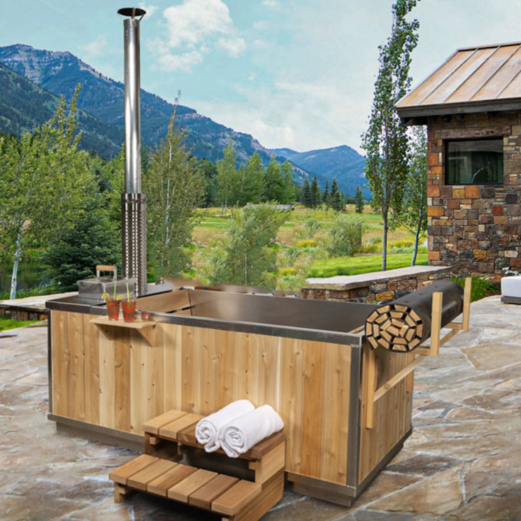 Dundalk "Starlight" Wood Burning Hot Tub (CT372W)