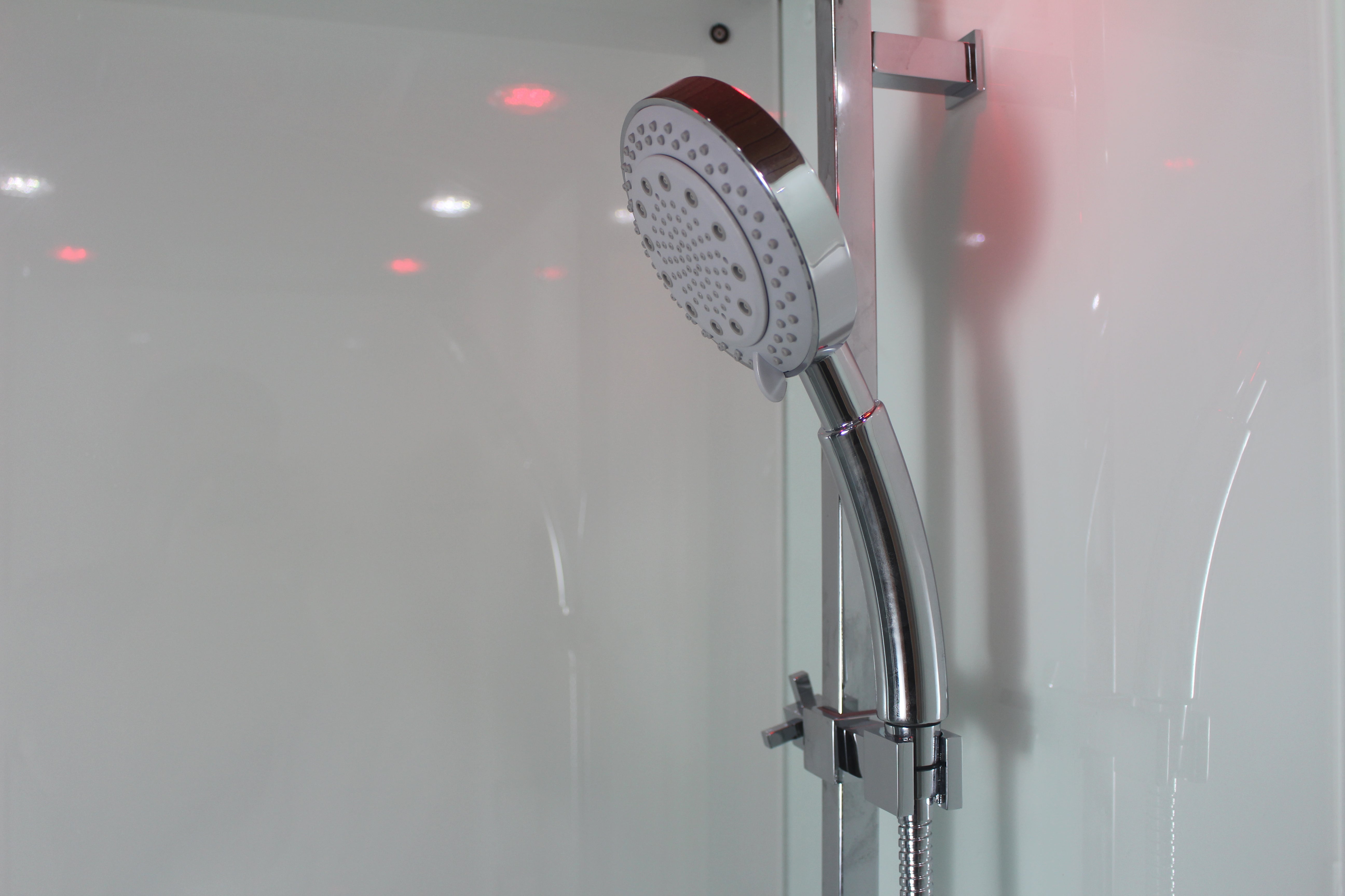 Platinum DZ972F8 Steam Shower - 59"W x 32"D x 87"H - White